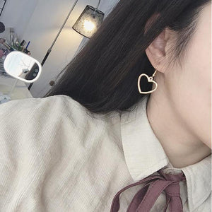 Hollow Geometry Earring