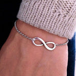 Silver Infinity Bracelet