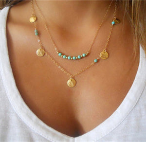 Multilayer Gold Necklace