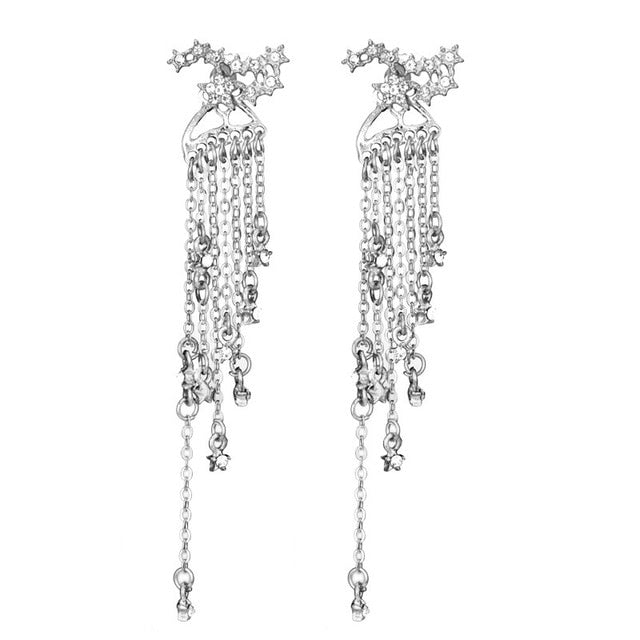 Fringe Statement Earrings