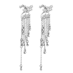 Fringe Statement Earrings