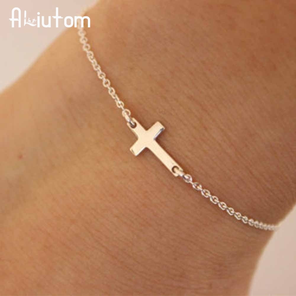 Cross Chain Bracelet