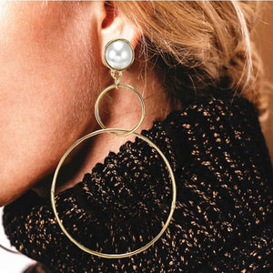 Crazzer Big Round Earring